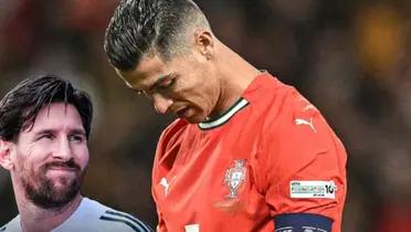 Mientras Cristiano Ronaldo falló un penal con Portugal, lo que hizo Messi lesionado en Estados Unidos que sorprendió
