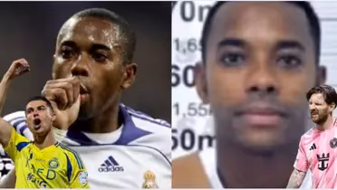 Iba a ser mejor que Messi y Cristiano Ronaldo, pero ahora así es la vida de Robinho en la cárcel