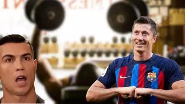 Ni Cristiano Ronaldo, el increíble entrenamiento de Lewandowski en Barcelona (VIDEO)