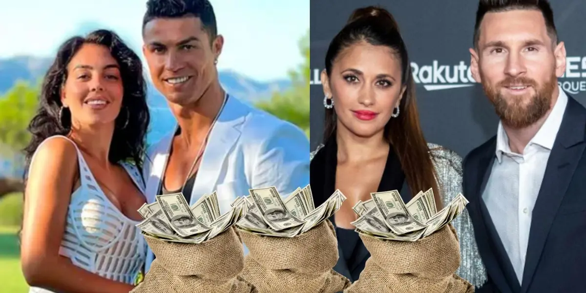 Las increíbles fortunas de Georgina Rodríguez y Antonela Rocuzzo, las parejas de Cristiano y Messi